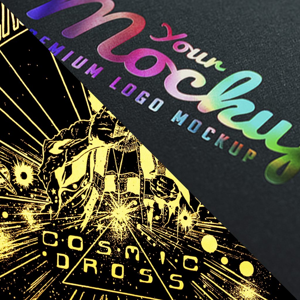 Foil / Holographic / Spot UV effects Cram Duplication